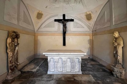 La capilla de San José tal y como está actualmente en la colegiata de San Isidoro. MUSEO DE SAN ISIDORO