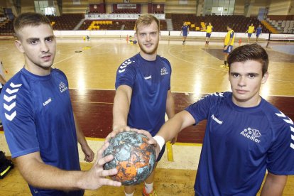 Biosca, Piñeiro y Mario, a la selección. BRUNO