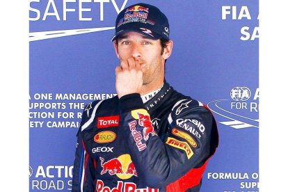 El piloto australiano Mark Webber.