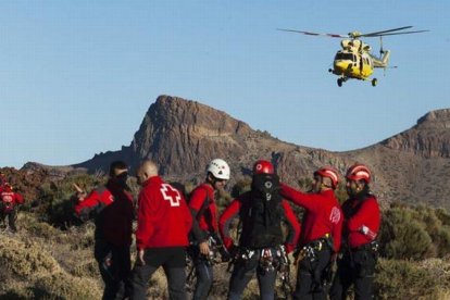 Muchos turistas han pasado la noche en el refugio del Parque Nacional.