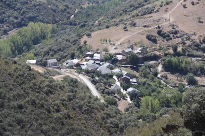 Vista aérea de Vega de Yeres. LUIS DE LA MATA