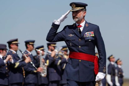 Una de las últimas actividades del Rey Felipe VI en León. JESÚS F. SALVADORES