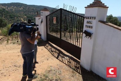 La finca donde se produjo la muerte de Miguel Blesa.