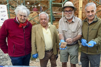 Arsuaga, Santonja, Carbonell y Bermúdez de Castro. SANTI OTERO