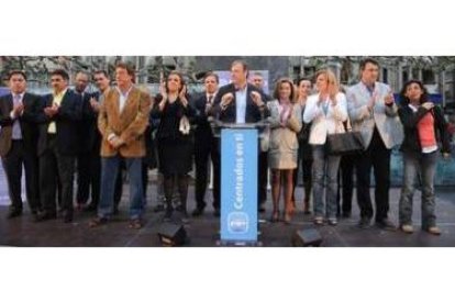 Los candidatos del Partido Popular a las Cortes de Castilla y León por la provincia.