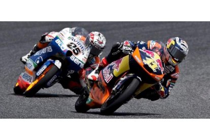 Viñales y Cortese mantuvieron en Moto3 una batalla de alto voltaje para lograr la victoria.