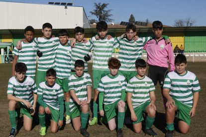 Equipo de La Virgen de 2.ª División Provincial Infantil. FERNANDO OTERO