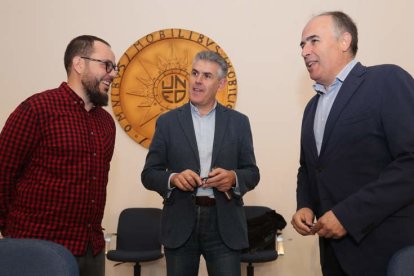 Alejandro Rodríuez, JOrge Vega y Francisco Balado. L. DE LA MATA