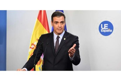 El presidente del Gobierno en funciones, Pedro Sánchez. BORJA PUIG DE LA BELLACASA