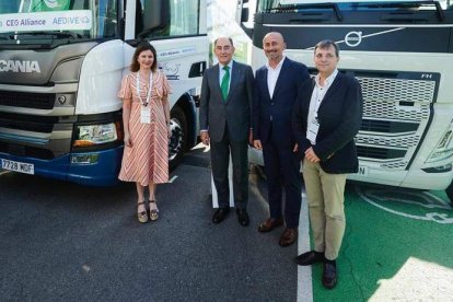 Ignacio Galán durante la presentación de la alianza. IBERDROLA