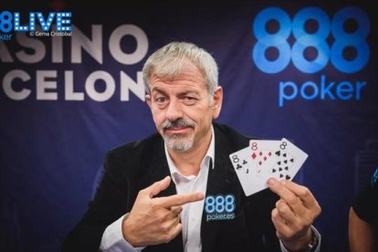 Carlos Sobera en una publicidad de 888.