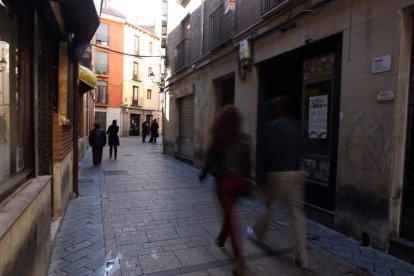 Zona del Barrio Húmedo cerca de la cual se produjeron los hechos. RAMIRO