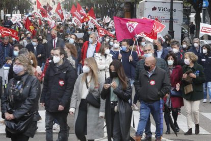 Manifestación de apoyo a Ovejero. RAMIRO