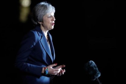 La primera ministra británica, Theresa May