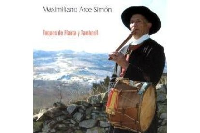 Portada del CD del gran tamboritero maragato Maximiliano Arce Simón