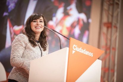 La concejala de Ciudadanos en León, Gemma Villarroel