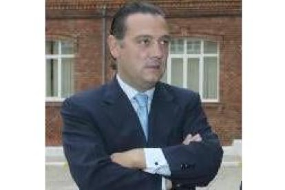 Alfredo Prada. durante una de sus visitas a León