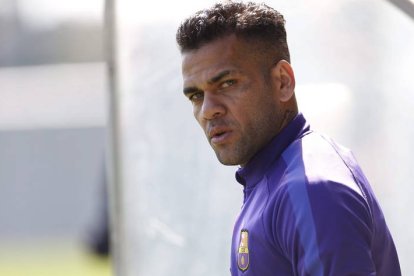 El futbolista brasileño Dani Alves. ALEJANDRO GARCÍA