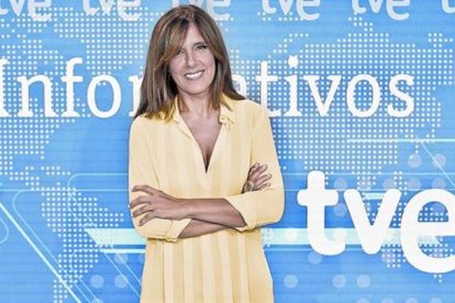 La periodista Ana Blanco, presentadora de los 'Telediarios' de TVE desde 1991.