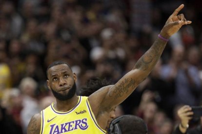 Ahora los Lakers vuelven a casa para enfrentarse el viernes a los Utah Jazz.
