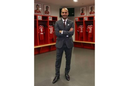 Guardiola, en una imagen del pasado junio.