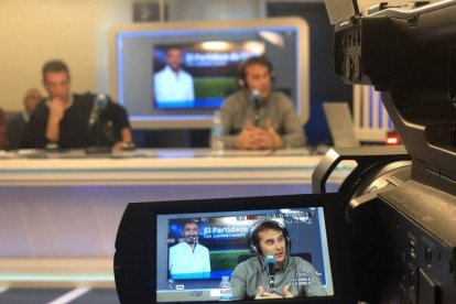 Julen Lopetegui, durante la entrevista radiofónica.