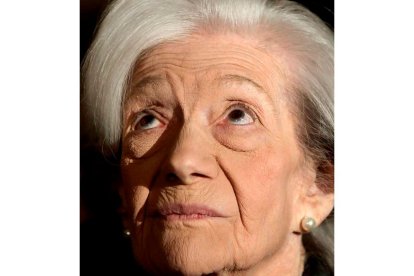 Imagen de Ana María Matute con 85 años