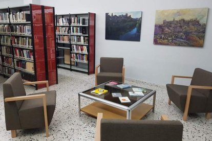 Imagen del interior de la Biblioteca Municipal. DL