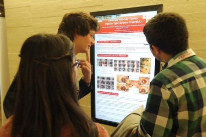 Participantes en el Congreso de Oftalmología Pediátrica celebrado en León.