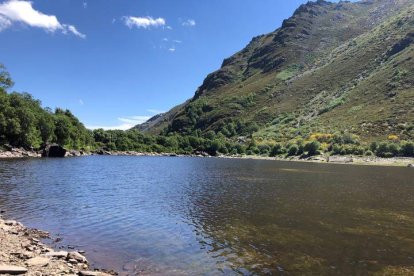 El lago de La Baña. JAD