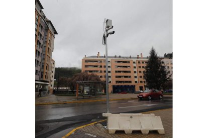 Cámara en el centro para la Zona de Bajas Emisiones. ANA F. BARREDO