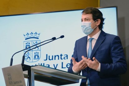 El presidente de la Junta, Alfonso Fernández Mañueco. NACHO GALLEGO / EFE