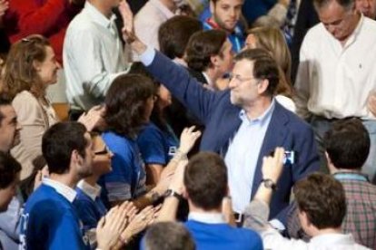 Rajoy intervino en la clausura de la Convención Municipal del PP que se celebró este fin de semana.