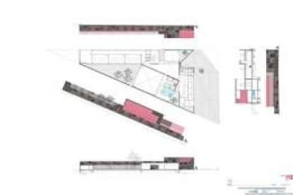 Plano del edificio que Aspaym comenzará a construir este mes en San Mamés