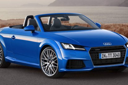 Audi vuelve a «gustarse» con el preciosista TT Roadster, biplaza descapotable.