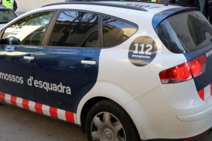 Coche de los Mossos de Esquadra.