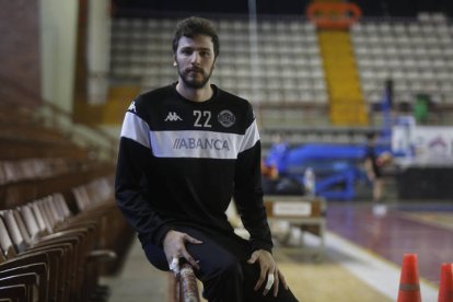 Entrevista a David Fernández, jugador del Ademar. F. Otero Perandones.