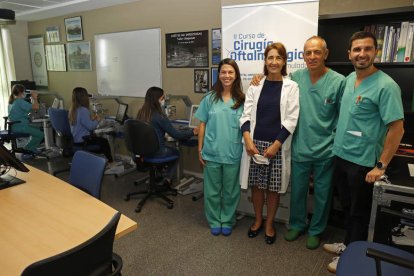 Irene Garzo, Carolina García, Manuel Franco y Jorge Sánchez. F. OTERO