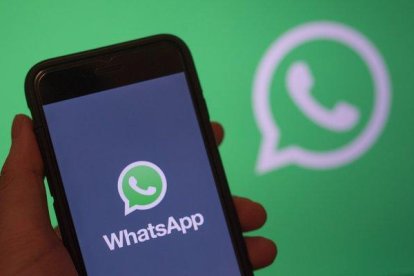 La app de Whatsapp, una de las más utilizadas del mundo.