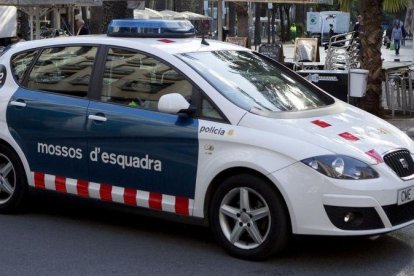 Coche patrulla de los Mossos, en una imagen de archivo.