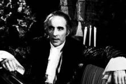 El actor Christopher Lee