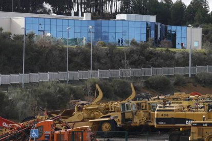 El polígono de Villaquilambre se encuentra junto a la N-630, cerca de la Ronda Este. J.F.S.