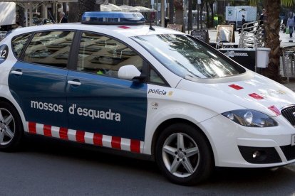 Un coche de los Mossos /