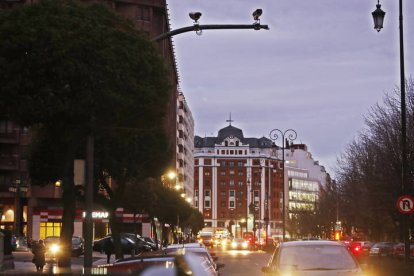 Vista de la avenida de la Condesa Sagasta. RAMIRO