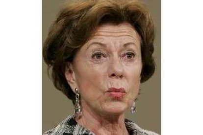 La comisaria europea de Competencia, Neelie Kroes