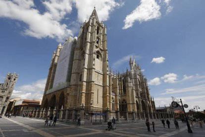 La Catedral de León figura entre las más apreciadas, según el torneo organizado por la Cámara de Arte. MARCIANO PÉREZ