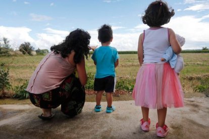 Las familias con niños pequeños no lo tienen fácil para conciliar. JESÚS F. SALVADORES