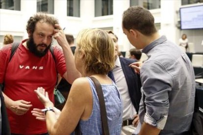 Guillermo Zapata, en el Ayuntamiento de Madrid, el pasado 30 de junio