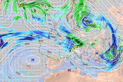 Previsión de nieve y precipitaciones para el día de Nochebuena. METEORED