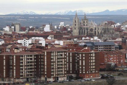 Panorámica de la ciudad de León. DL